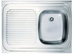 Eurodomo Мойка кухонная BLN 711 накладная правая ECO – фотография-1